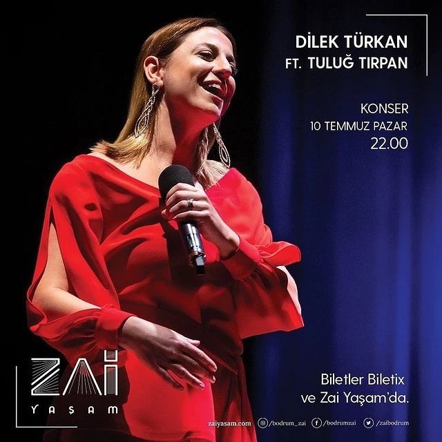 Dilek Türkan Konseri - Zai Yaşam Bodrum