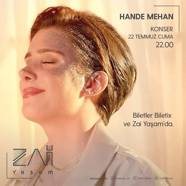 Hande Mehan Konseri - Zai Yaşam Bodrum