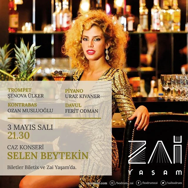 Selen Beytekin Caz Konseri - Zai Yaşam Bodrum