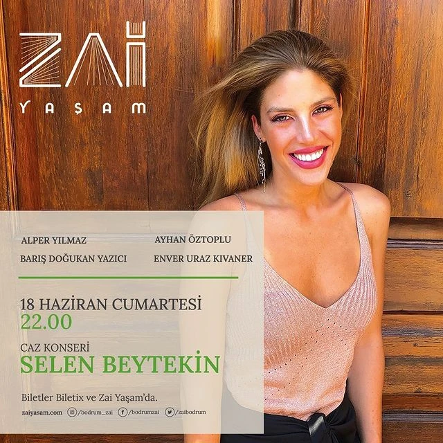Selen Beytekin Caz Konseri - Zai Yaşam Bodrum